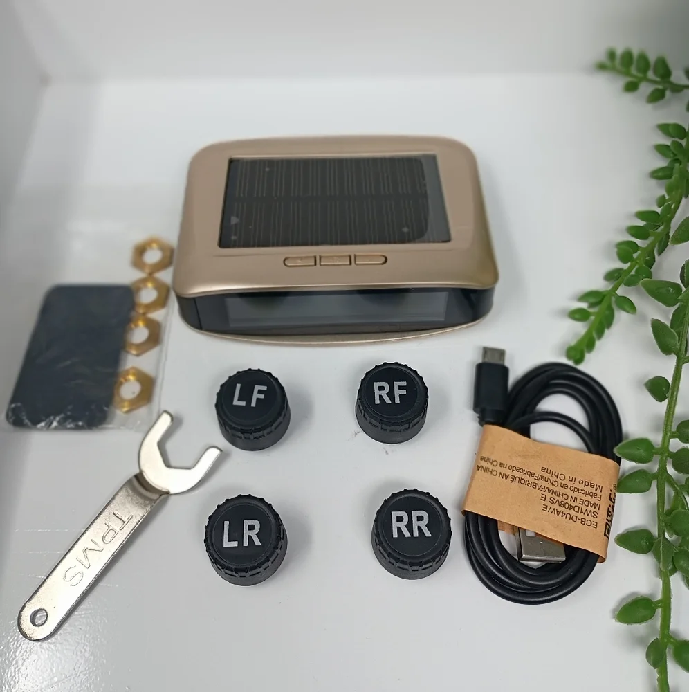Black TPMS Tire Pressure Monitoring System